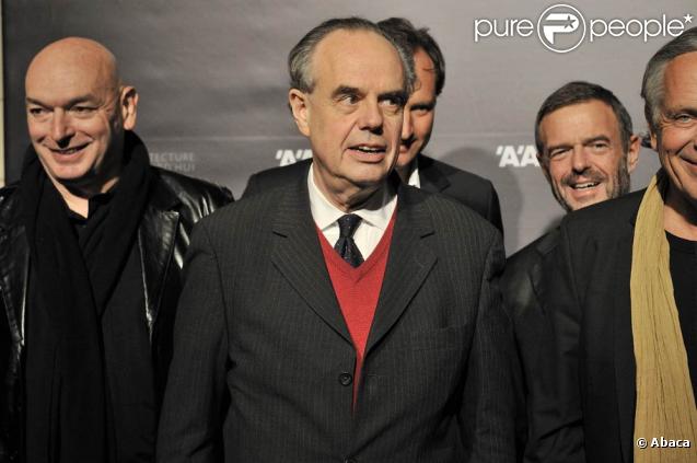 Soirée en l'honneur de la renaissance de la revue L'Architecture d'Aujourd'hui, le 5 novembre 2009 au Grand Palais : Frédéric Mitterrand 