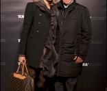 Soirée pour la réédition de la revue L'Architecture d'Aujourd'hui, le 5 novembre 2009 au Grand Palais : Jacques Séguéla et sa femme 