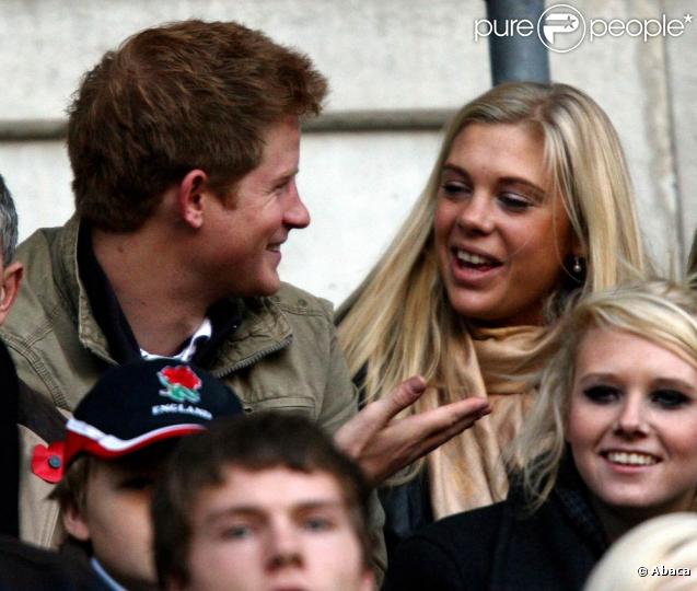 Le prince Harry et Chelsy Davy, c'est reparti ! Ils ont assisté ensemble à un match de rugby le 7 novembre 2009...