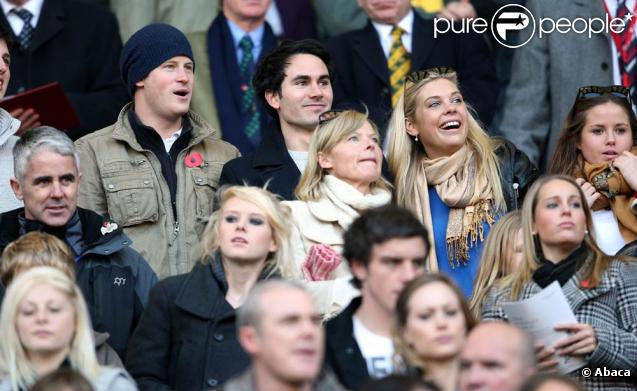Le prince Harry et Chelsy Davy, c'est reparti ! Ils ont assisté ensemble à un match de rugby le 7 novembre 2009...