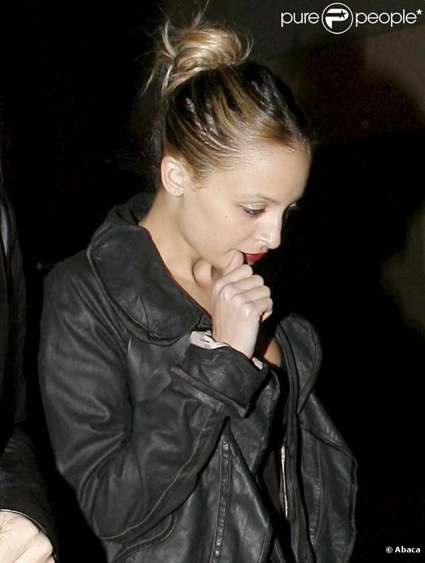 Nicole Richie arrive au concert de Jay-Z à Los Angeles