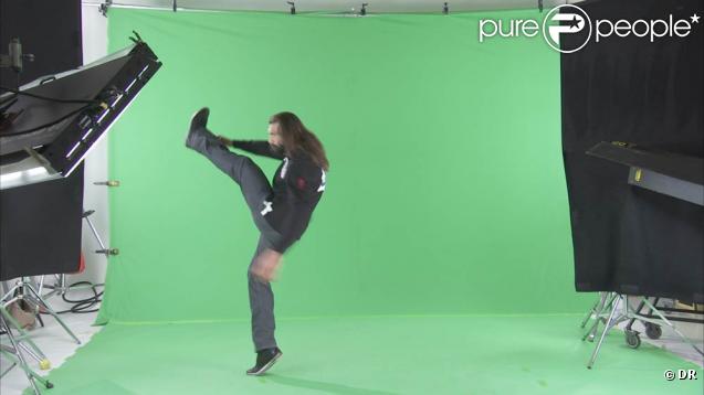 Sébastien Chabal tourne le clip de If pour AIDES