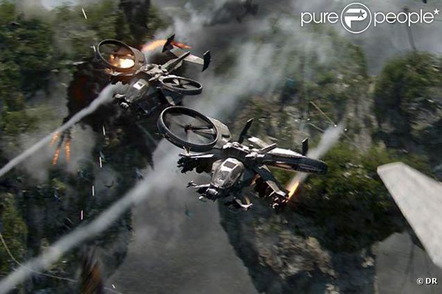 Des images d' Avatar , de James Cameron.