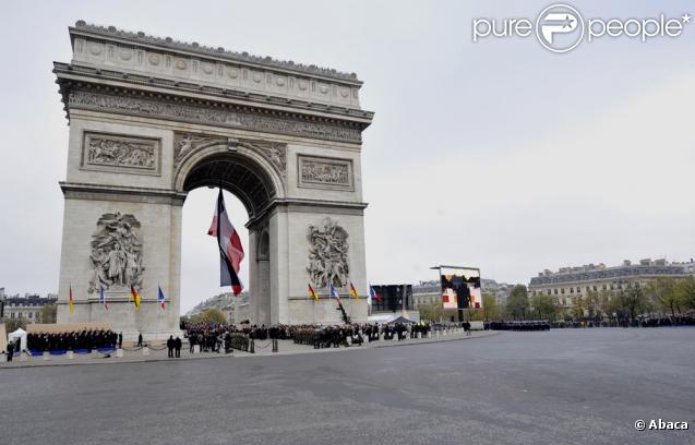 L'Arc de Triomphe à Paris 