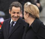 Nicolas Sarkozy visiblement ravi de retrouver Angela 