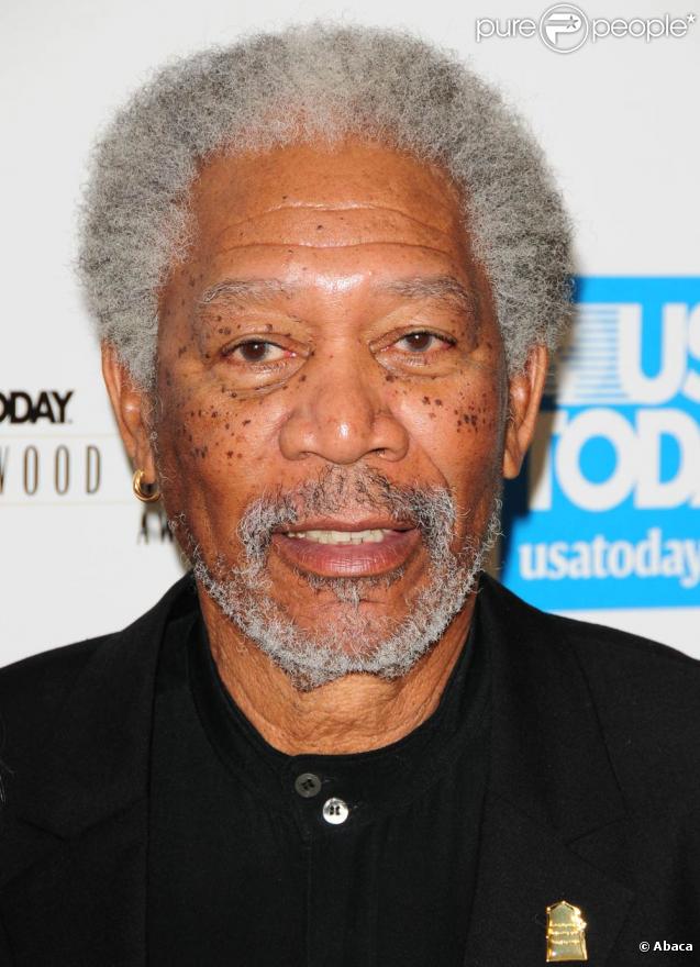 Morgan Freeman, à l'occasion de l'honneur qui lui a été rendu lors des 4e USA Today Hollywood Awards, à Beverly Hills, le 10 novembre 2009.