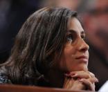 Xisca Perello vibre pour son chéri Rafael Nadal, difficile vainqueur de Nicolas Almagro, au Masters BNP Paribas, en novembre 2009