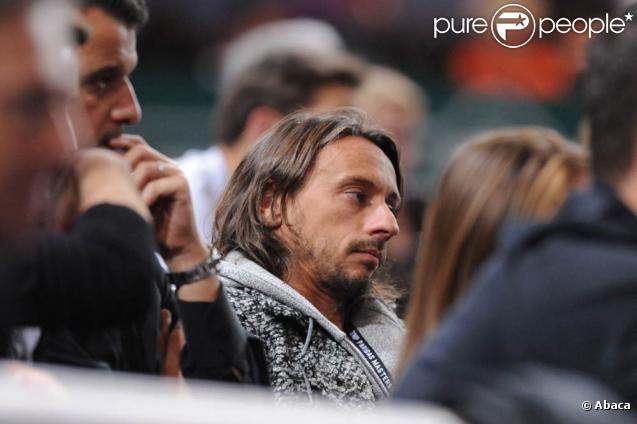 Bob Sinclar au Masters BNP Paribas, lors du premier match de Rafael Nadal, en novembre 2009