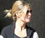 Heidi Klum peu après son accouchement à Los Angeles