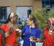 La princesse Victoria de Suède, en visite au Kenya, a procédé le mercredi 11 novembre 2009 à l'inauguration des nouveaux locaux de l'Export Council, à Nairobi, vêtue d'un élégant ensemble bleu saphir