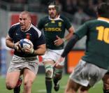 Le XV de France s'est imposé face aux champions du monde sud-africains, au Stadium de Toulouse, le 13 novembre 2009.