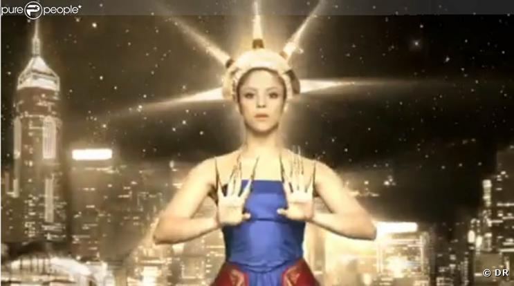 Shakira feat. Lil Wayne,  Give it up to me  (image du clip)