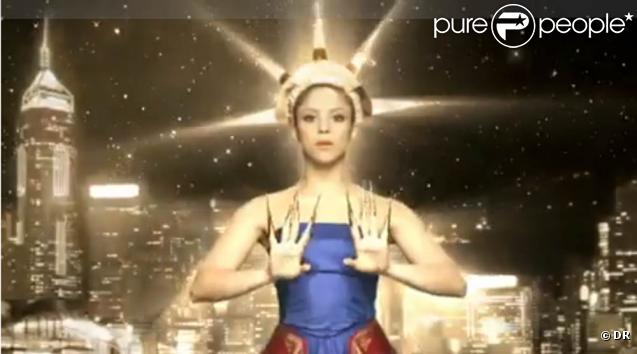 Shakira feat. Lil Wayne,  Give it up to me  (image du clip)