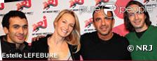 Estelle Lefébure était au 6/9 d'NRJ