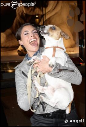 Alessandra Sublet au Gala de la Truffe, à la maison Lancel. Elle s'éclate avec Max ! 16/11/09
