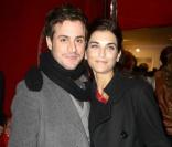 Pauline Delpech et son ami au Gala de la Truffe, à la maison Lancel. 16/11/09