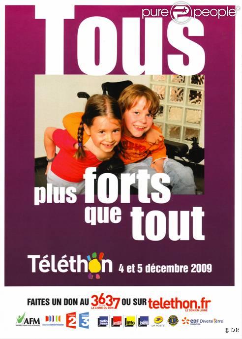 L'affiche du Téléthon 2009