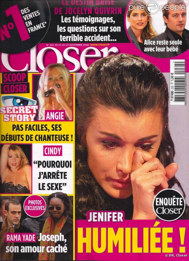  Closer  livre ce matin les photos du premier concert d'Angie ( Secret Story 3 ), à Maroeuil, le 7 novembre dernier.  