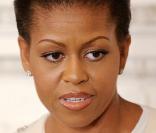 Michelle Obama à Washington le 23/11/09 pendant la préparation et la présentation de son premier dîner officiel à la Maison Blanche<br />