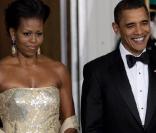 Michelle et Barack Obama à Washington le 24/11/09 