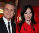 JC/DC et sa compagne Mareva Galanter, à l'occasion de la grande soirée 