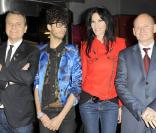 JC/DC, Sliimy, Mareva Galanter et Christophe Girard, à l'occasion de la grande soirée 