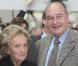 Jacques Chirac et son épouse Bernadette