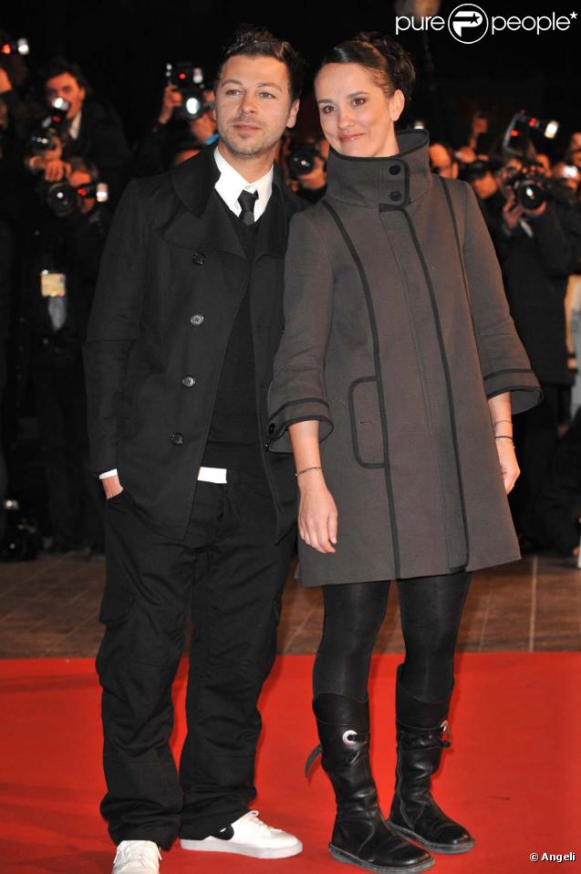 Christophe Maé et Nadège aux derniers NRJ Music Awards en janvier 2009.
