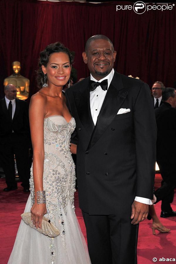 Keisha et Forest Whitaker à la cérémonie des Oscars 2008