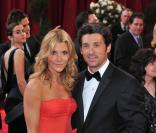 Patrick Dempsey et sa femme Jillian à la cérémonie des Oscars 2008