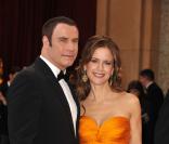 John Travolta et Kelly Preston à la cérémonie des Oscars 2008
