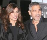 George Clooney et Elisabetta Canalis lors de la première de In the Air le 30 novembre 2009 à Los Angeles