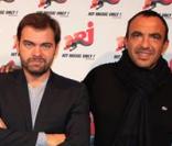 Clovis Cornillac, invité le 2 décembre 2009 du 6/9 de NRJ avec Nikos, Mustapha et Florian