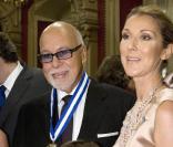 Céline Dion en compagnie de son mari René Angelil et son fils René-Charles