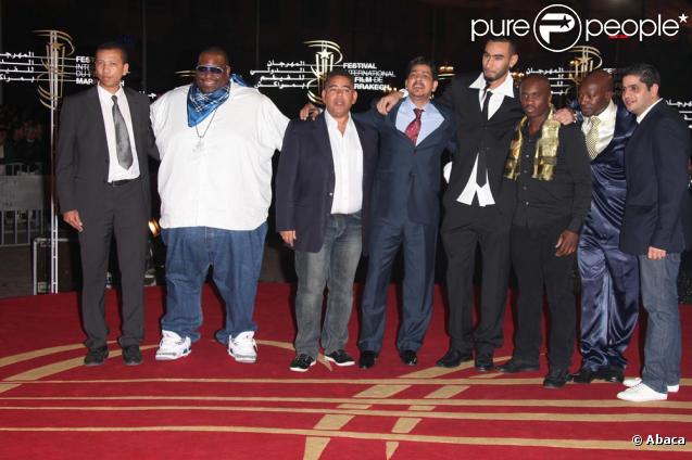 Le chanteur Big Ali au Festival du film de Marrakech le 6/12/09
