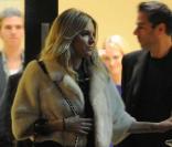 Sienna Miller devant son domicile new-yorkais, le 6 décembre 2009.