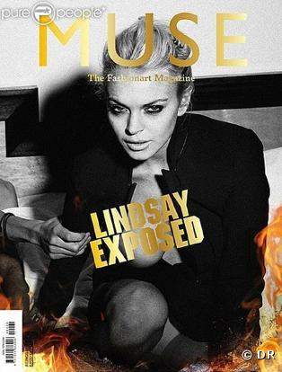 Lindsay Lohan pour Muse Magazine