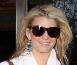 Jessica Simpson sortant de son hôtel new-yorkais, le 1er décembre 2009