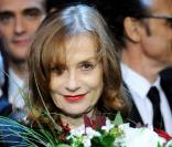 Isabelle Huppert lors des European Film Awards à Bochum en Allemagne le 12 décembre 2009