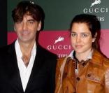 Charlotte Casiraghi entourée de Frida Gianini et du président de Gucci lors de la soirée Gucci Masters à Villepinte le 13/12/09