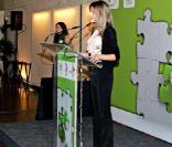 Letizia d'Espagne assiste à une cérémonie de charité aux côtés d'enfants handicapés. 16/12/09
