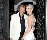 Johnny Hallyday et Laeticia  
