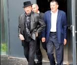 Johnny Hallyday et Jean-Claude Camus 