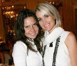 Cecile Angeli et Laeticia Hallyday 