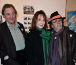 Gérard Garouste, Nathalie Baye et Jean-Michel Ribes(Palais de Tokyo à Paris, 17 décembre 2009)