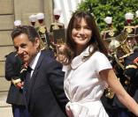 Carla Bruni et Nicolas Sarkozy 