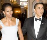 Michelle Obama et Barack Obama... 