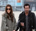 Kate Beckinsale et son mari, Len Wiseman, à Venice Beach à Los Angeles le 27 décembre 2009