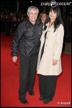 Claude Lelouch et sa compagne Valérie Perrin