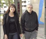 Claude Lelouch et sa compagne Valérie Perrin